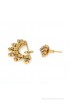 Alankruthi Antique 2 In One Stud Cum Brass Cuff Earring